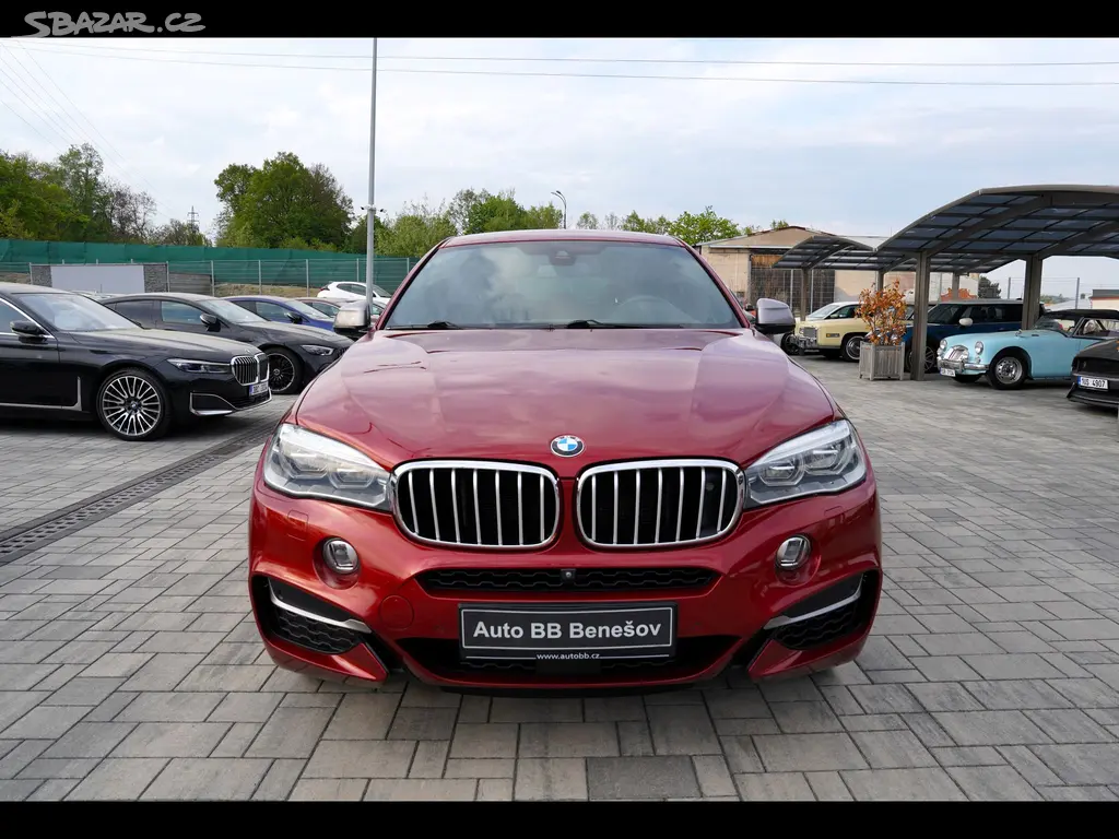 BMW X6, M50d xDrive/280 KW/HUD/20"/ČR